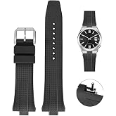 Quick Release 26mm FKM Rubber Band For Citizen Tsuyosa Watches, Replacement FKM Watch Band For Citizen Tsuyosa Watches