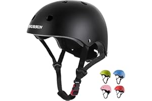 BURSUN Kids Bike Helmet Ventilation & Adjustable Toddler Helmet for Ages 2-14 Kids Boys Girls Multi-Sport Helmet for Skateboard Roller Skateing Bicycle Scooter blance Bike