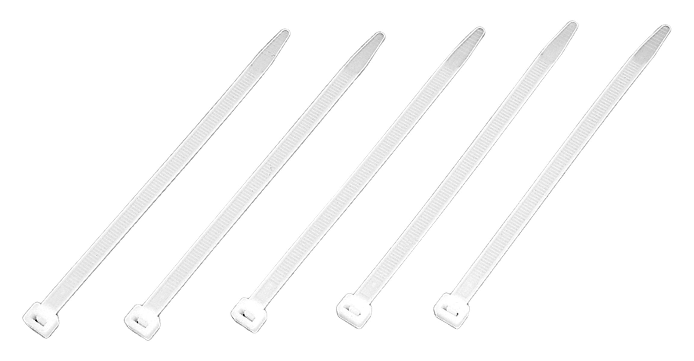 Neolab 7111 Universal Cable ties Nylon 160 mm x 4.5 mm clear (Pack of 100)