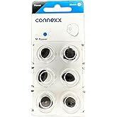Connexx 3.0 Medium Power Hearing Aid Domes - Size Medium - Enhanced Acoustic Performance for Clearer Sound