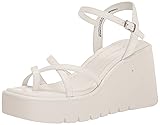 Madden Girl Women's Vaultt Wedge Sandal, White
