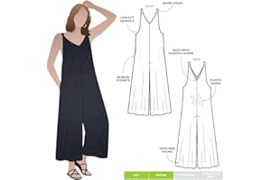 STYLEARC Style Arc Sewing Pattern - Norman Jumpsuit (Sizes 10-22)