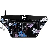 HUA ANGEL Fanny Pack for Women & Men - Crossbody Waist Bag Lightweight Belt Bum Bag for Sports, Travel, Hiking, Everyday Use