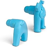 WEST PAW Toppl Stopper Insert Accessory for Toppl Dog Treat Toy &ndash; Keeps Toy Steady and Upright for Filling and Freezing, Mess-Free Treat Prep, Dishwasher Safe, Made in USA - Aqua Blue