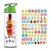 25 oz Fruit Infuser Water Bottle, Large and Durable Detox Flip-Top Leak Proof Water Bottle BPA-Free Tritan with Recipe Book Birthday Gifts for Women Green