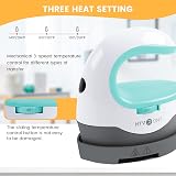 HTVRONT Mini Heat Press Machine Mint Green Portable Insulated Base view 3