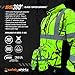 SafetyShirtz SS360 Backwoods Safety Hoody ANSI Class 3 4XL