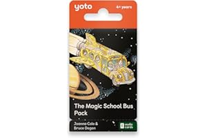 Yoto The Magic School Bus Pack - 6 Kids Audiobook Cards for Use with Player & Mini All–in–1 Audio Player, Educational & Scree