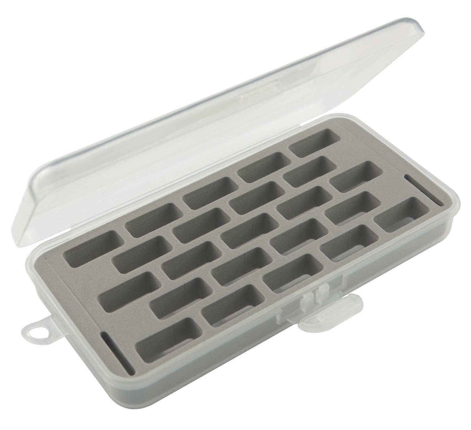 DREAMSTITCH Bobbin Case for Bernina New 7 and 8 Series Jumbo Bobbin Sewing Bobbin Storage Case and Saver Holds 23 Bobbins Box Organizer - Gray