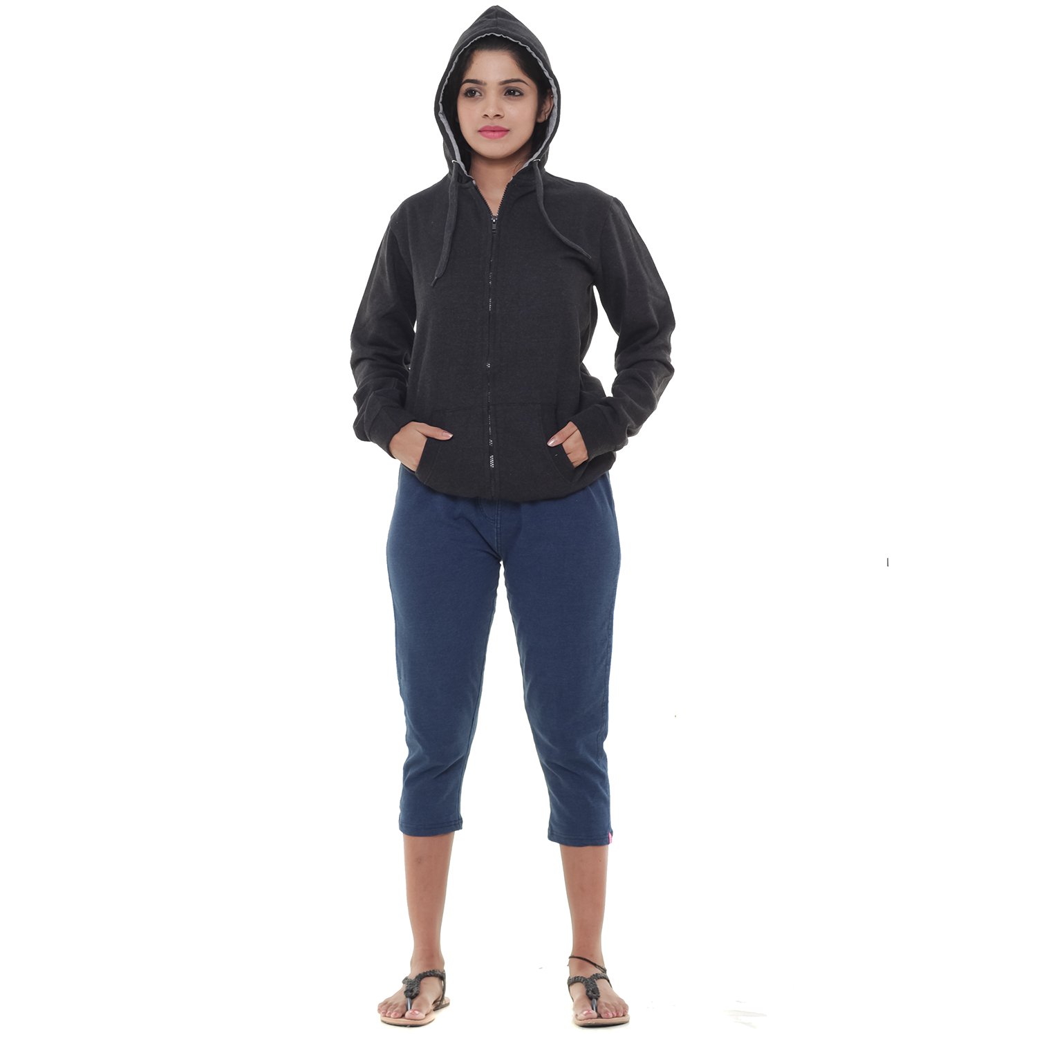 easy 2 wear &reg; womens jackets grey (size xs to 4xl)