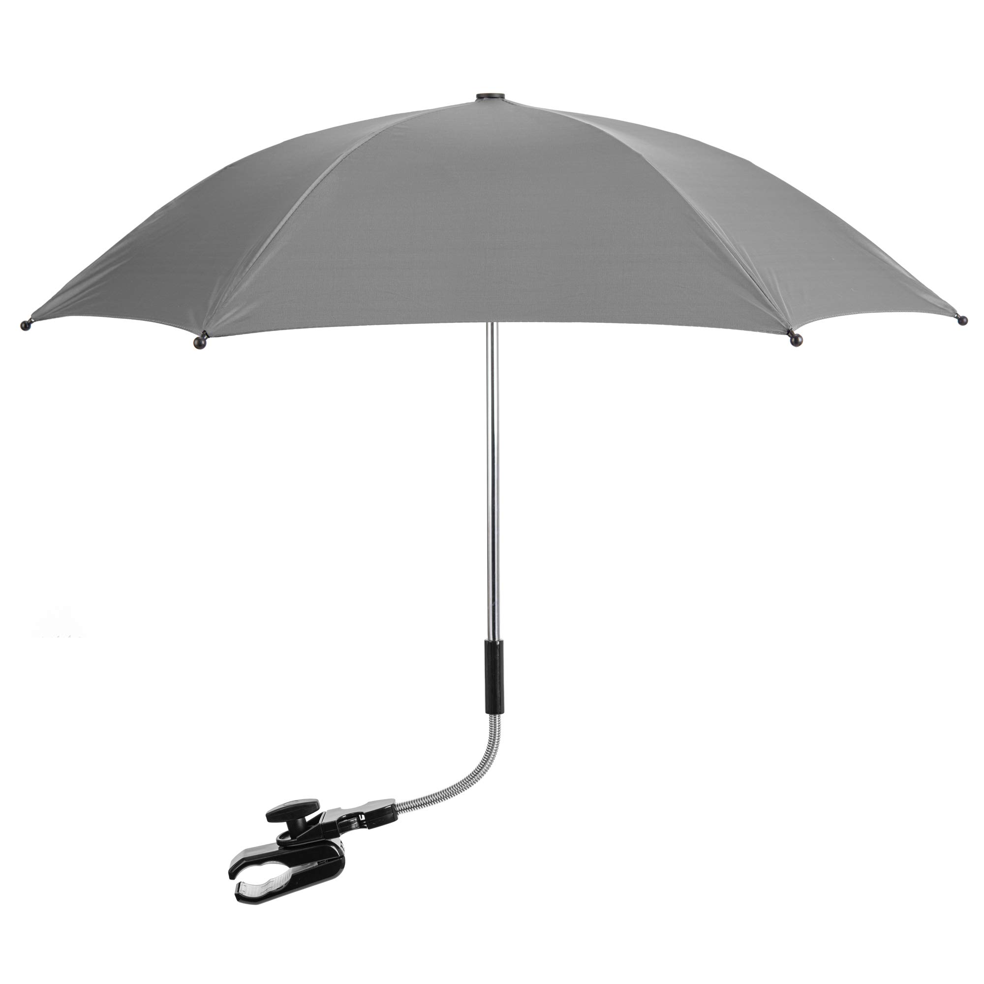 For Your Little One Baby Parasol Compatible with Hauck Stroller Buggy Pram Grey