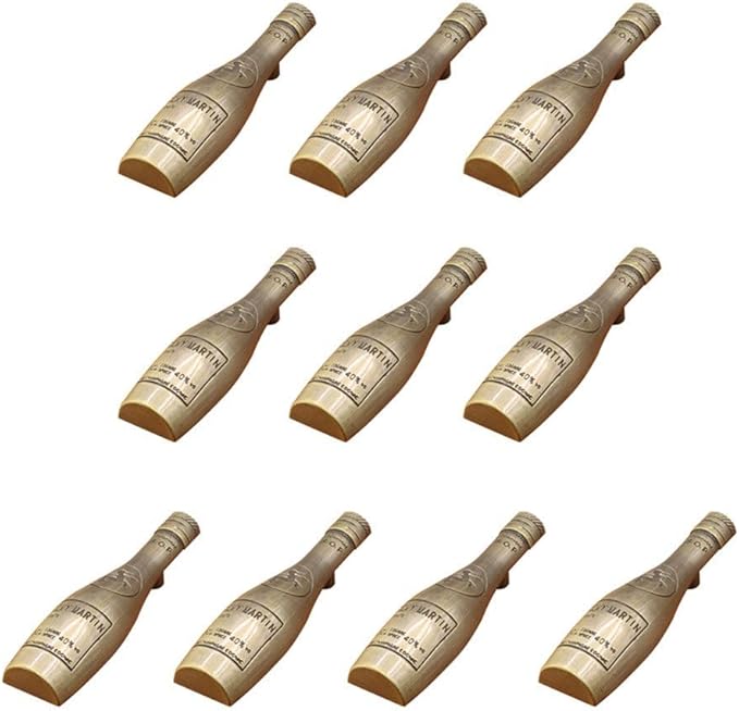 WaiMin - Juego de pomos de puerta estilo retro, color bronce antiguo