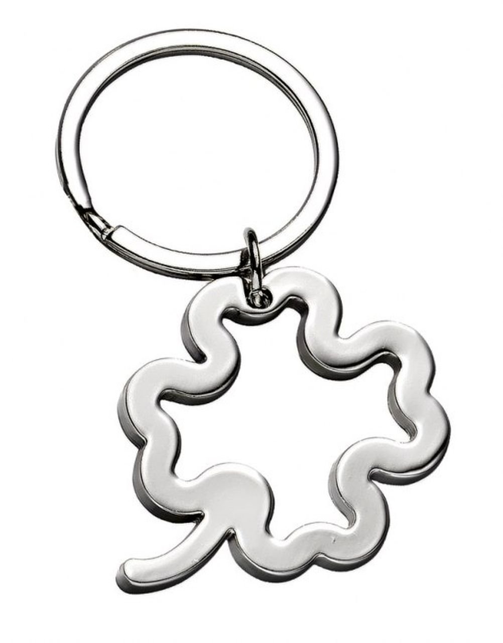 Ten Four leaf clover keychain cod.EL5655 cm 8x4x0,3h by Varotto & Co.