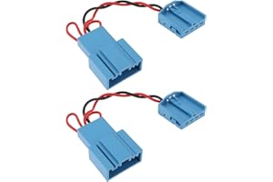 ECSiNG 2Pcs Car Underseat Subwoofer Harness Cable Adapter Compatible with BMW 1 3 5 6 7 Series