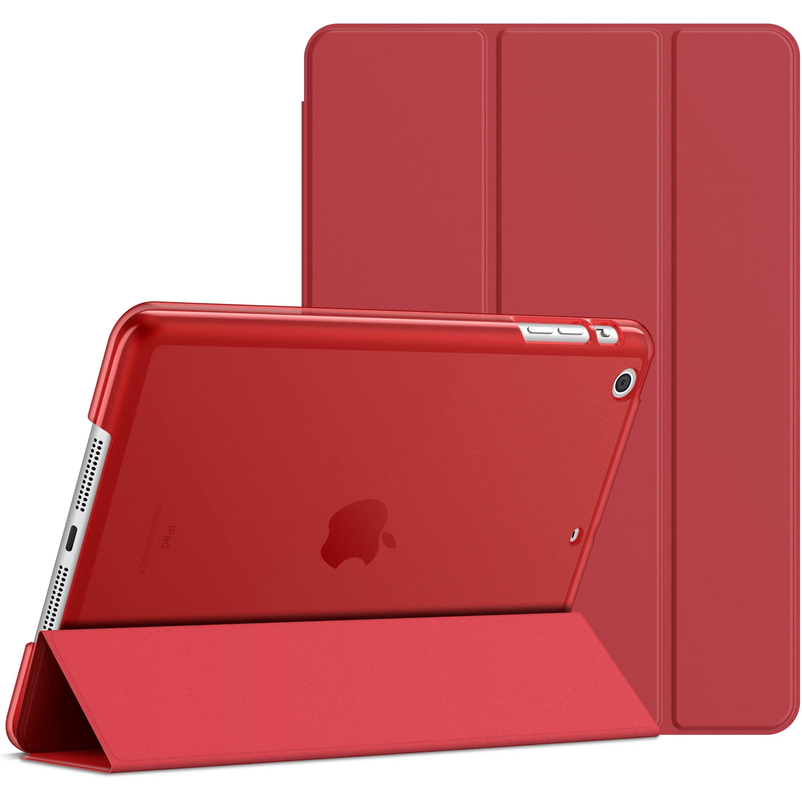Photo 1 of JETech Case for iPad mini 1 2 3 (NOT for iPad mini 4), Smart Cover with Auto Sleep/Wake (Red)