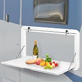 HWHongRV Foldable RV Picnic Tables Campervan Picnic Wall Mounted Table, RV Table Top Premium Aluminum Alloy Folding Wall Table Lockable Wall Table Kit, 23.4 x 16 inchs