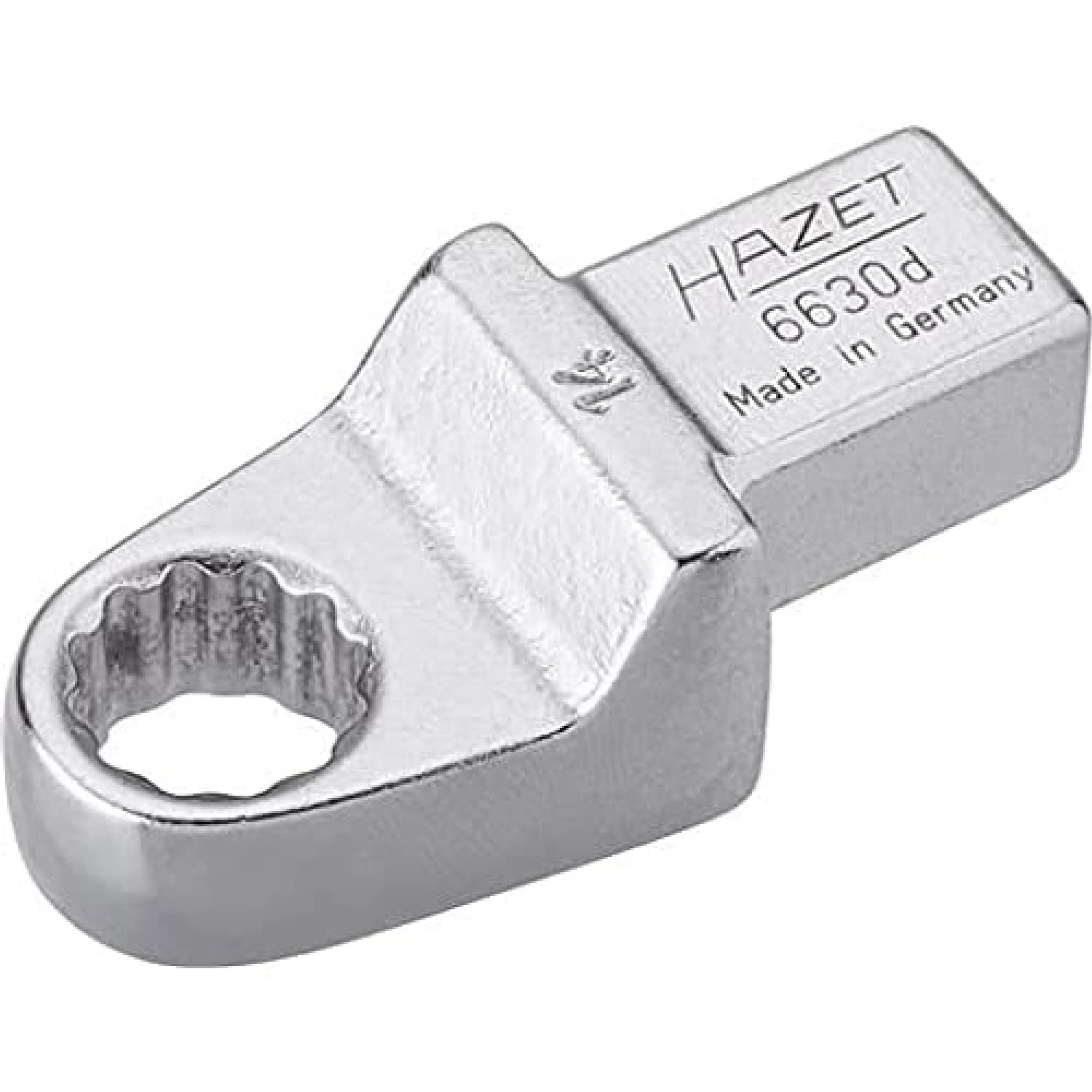 HAZET 6630D-14 61.5 mm 12-Point Traction Profile Insert Box-End Wrench - Chrome-Plated — image 1
