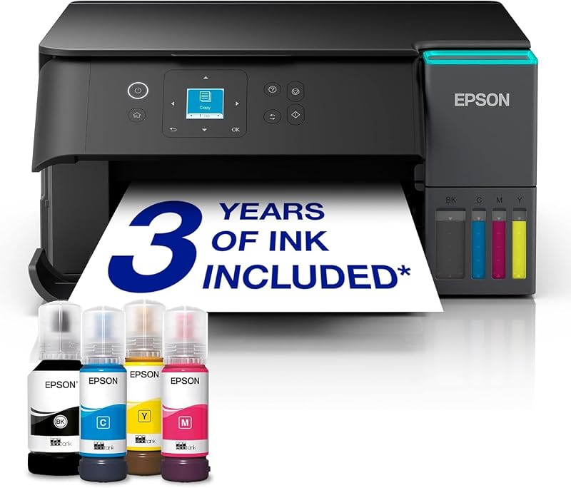Epson EcoTank ET-2950 Ink Tank Printer Wireless A4 3.7cm LCD Dual-Sided