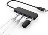 baolongking USB 3.0 4-Port Hub Ultra Slim Travel Adapter view 3