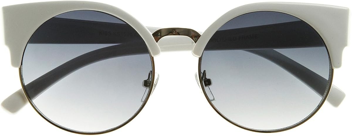 circle cat eye sunglasses