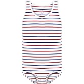 Landofgenie Mens Cotton Onesie Sleeveless Romper Pajama Basic Tank Top Bodysuit with Metal Snap Crotch