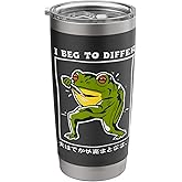 I Beg To Differ Funny Frog Japanese Stainless Steel Insulated Tumbler