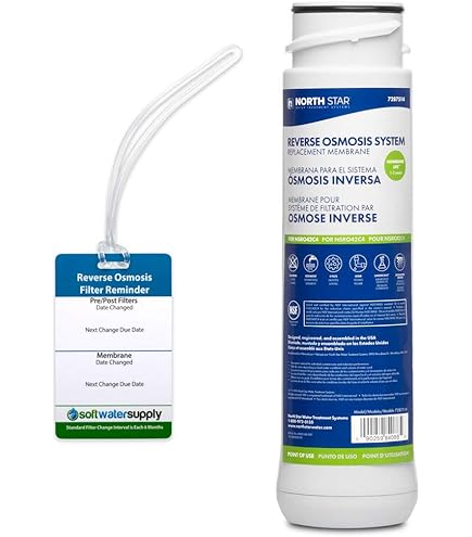Northstar Umkehrosmose Filter-Set - Membran & Vor-/Nachfilter Mit Wechsel-Erinnerung