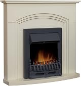 Adam Truro Cream Fireplace 41 Inch with Blenheim Black Electric Fire view 5