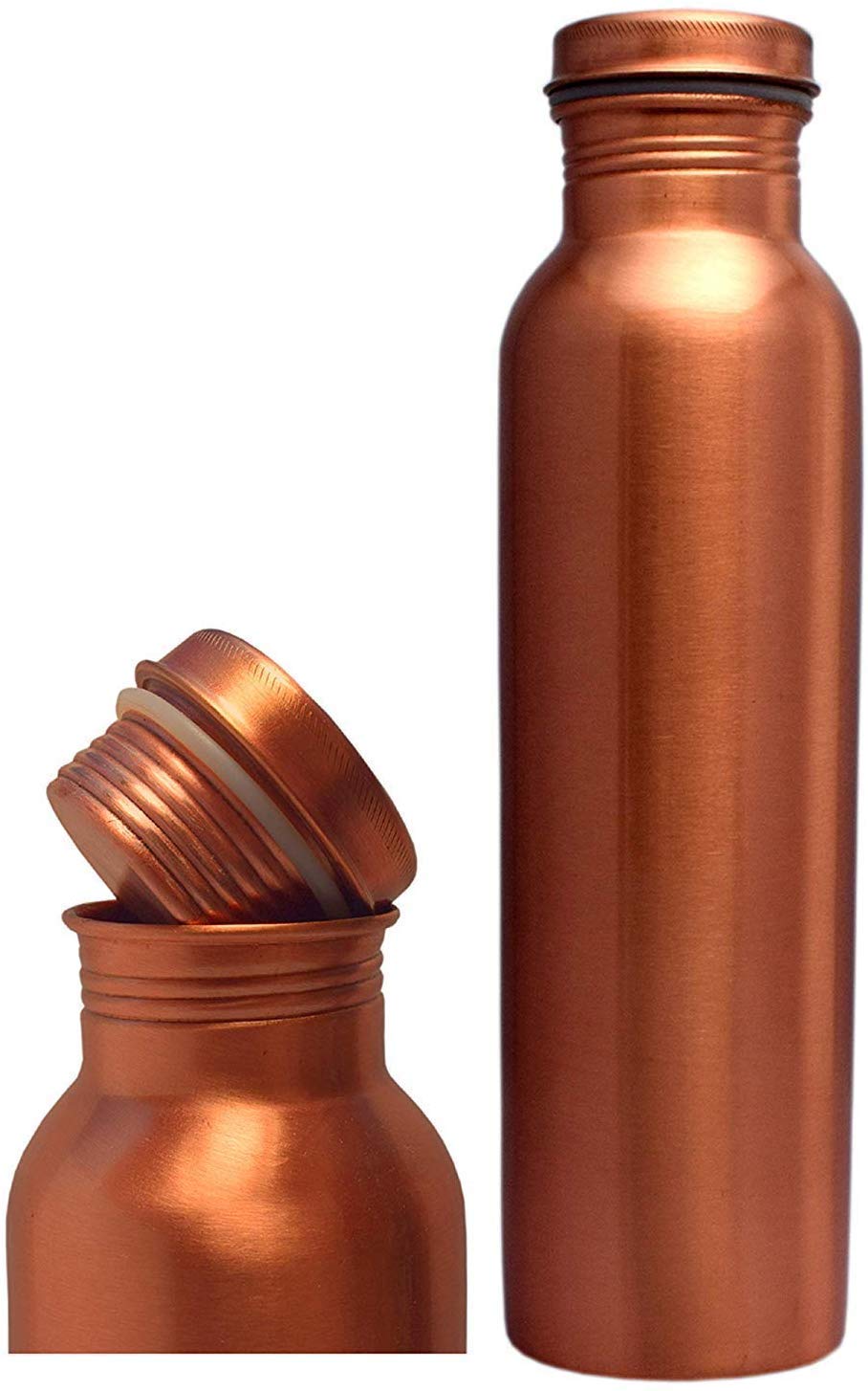 Copper Bottle Collections New Pure Copper Water Bottle, 1 Liter Amazon