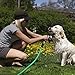 Garden Hose Nozzle / Spray Nozzle - Tacklife Heavy Duty 10 Patterns Metal Water Nozzle/ High Pressure/ New Patent Single-hand Adjust Watering Patterns/ Flow Control 0-Max/ for Car Washing, Pets Shower