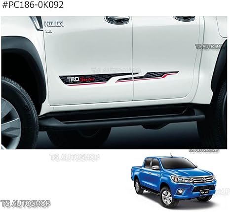 Sticker Trd Sportivo Left Right Side Oem Decal Genuine Parts For
