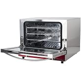 Avantco CO-14 Quarter Size Commercial Countertop Convection Oven Counter Top, 0.8 Cu. Ft. - 120V, 1440W