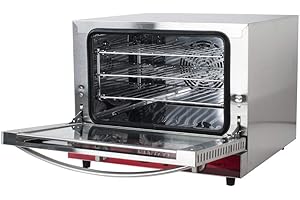 Avantco CO-14 Quarter Size Commercial Countertop Convection Oven Counter Top, 0.8 Cu. Ft. - 120V, 1440W