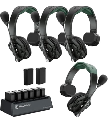その他 Hollyland C1 Pro-4S (In-Ear version) Hollyland Solicom C1 Pro 4S DH 4-Person Noise Cancelling Headset