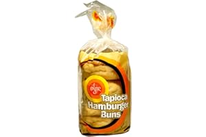 Ener-G Foods Tapioca Hamburger Buns, 7.76-Ounce Units (Pack of 6)