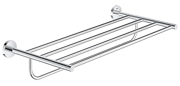 GROHE Essentials , BADACCESSOIRES - Badetuchhalter , mit Ablage , 40800001