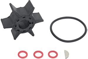 SANKWIN 6L2-44352 Marine Water Pump Impeller Service Kit Compatible with Yamaha 2 Stroke 20 25 HP Boat Outboard Motor Replacement 6L2-44352-00 Sierra 18-3065