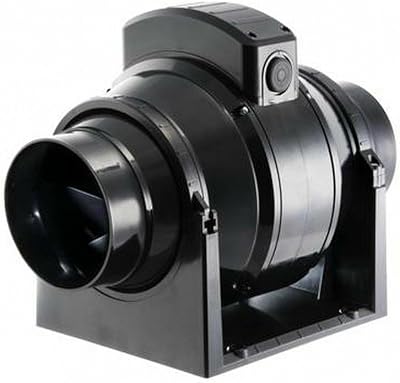Manrose MF100T Black Timer Extractor Fan