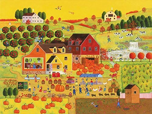 Chamberart 1000Piece Premium Jigsaw Puzzles "A Pumpkin Farm" A-1098