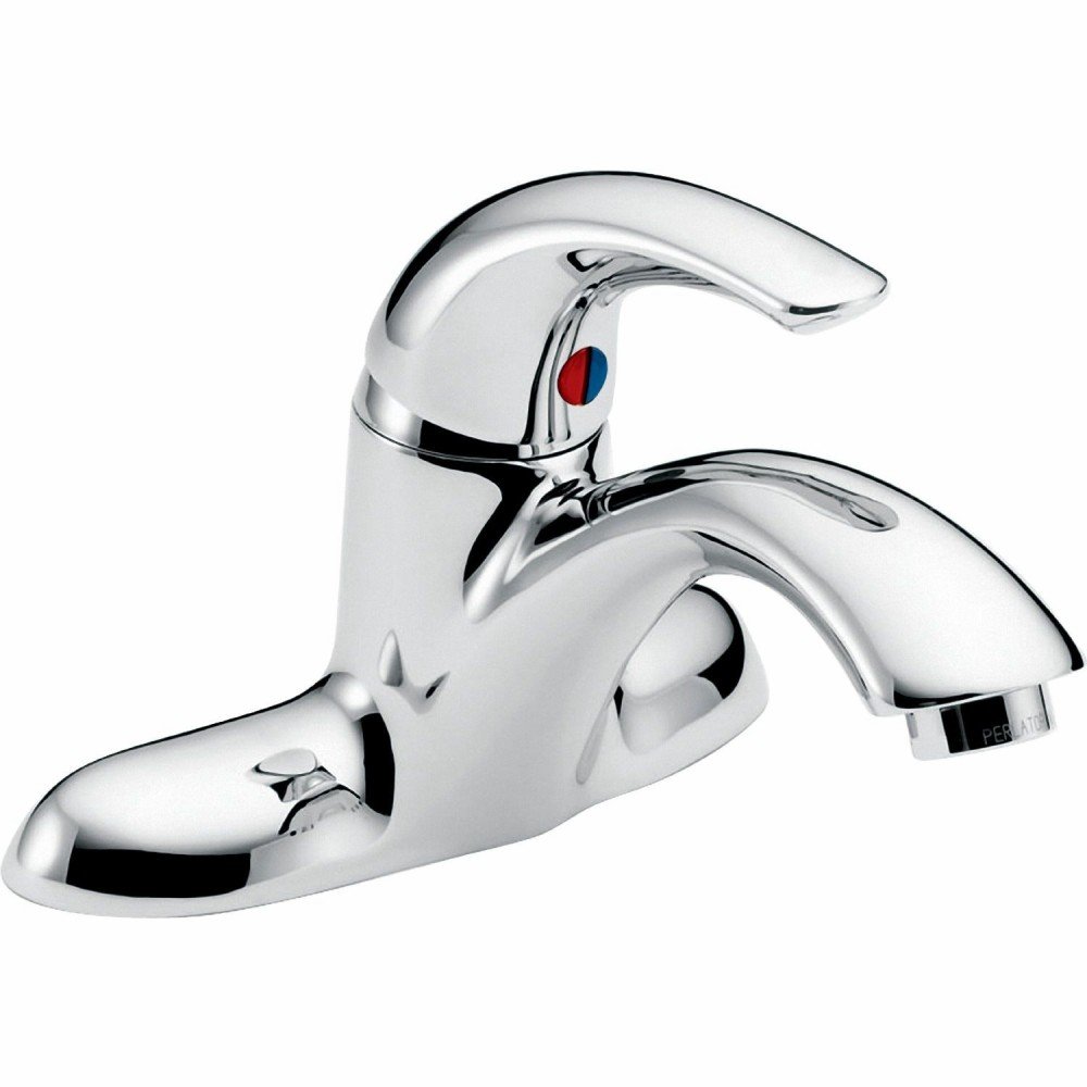 Photo 1 of DELTA FAUCET 22C101, 6.88 x 6.70 x 6.88 inches, Chrome