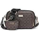 Calvin Klein womens Zulle Organizational Camera Bag Crossbody