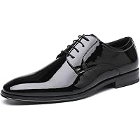 Amazon.com | Faranzi Tuxedo Shoes Patent Leather Wedding  display picture 1