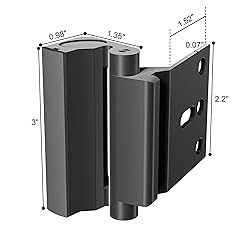 2 Pack Door Reinforcement Lock Withstands 800lbs of