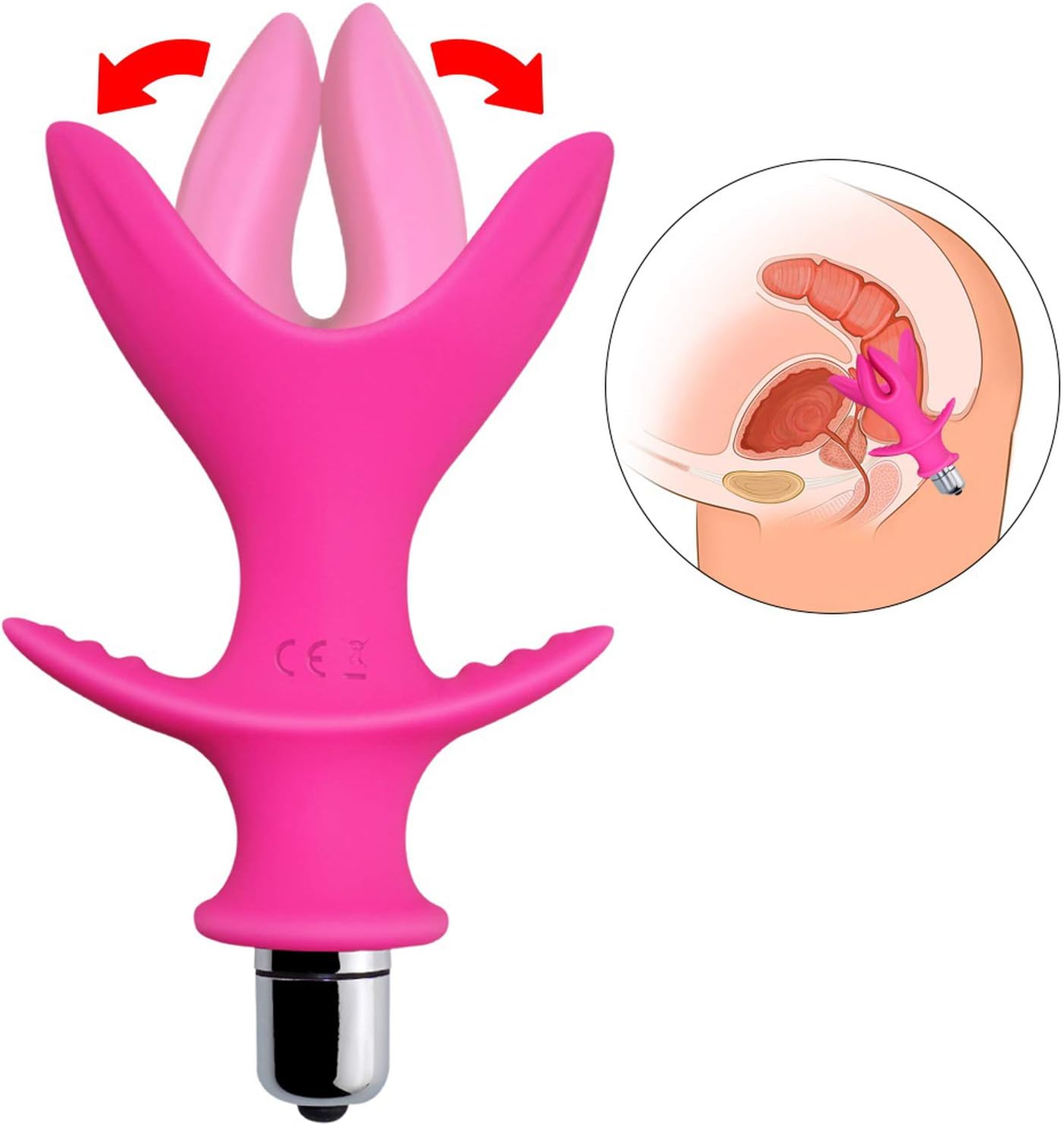 Big Blockage Play Plug 10 Speeds Blockage Silicone Blockage Plug Massage Expander Blockage Plug Vibradors Funny Toys Fomen Woman