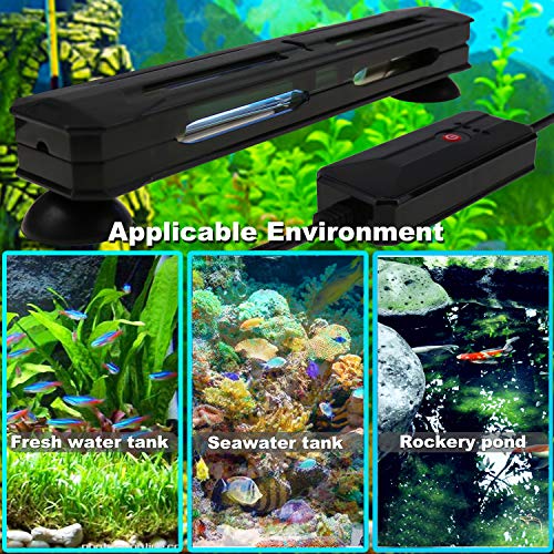 TOPBRY Aquarium Water Clean Green Algae Clean Waterproof Clean Lamp