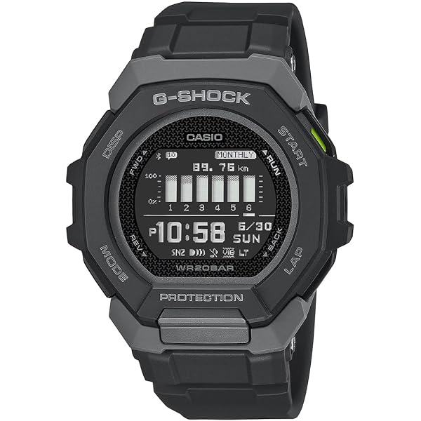 Casio Relógio masculino G-Shock G-Squad Power Trainer digital