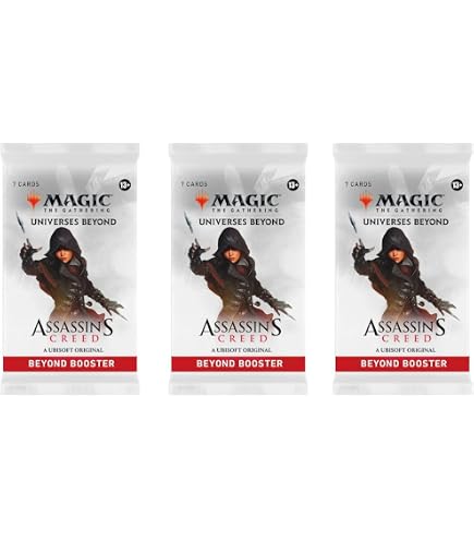 assassin's creed mtg collector booster box Amazon.com: Magic: The Gathering - Assassin's Creed Collector Booster Box |  12 Collector Boosters (10 Cards in Each Pack)