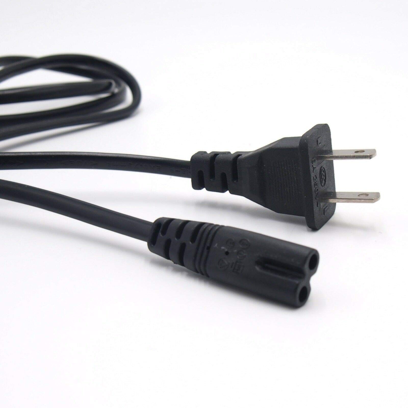 Replacement Power Cord For Technics Turntables SL-B35, SL-B92, SL-B200, SL-B202, SL-B300