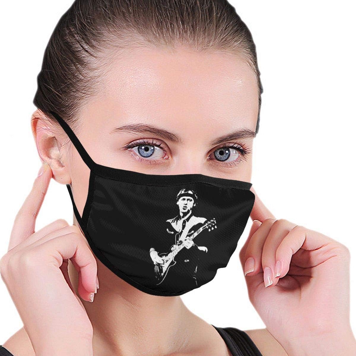 Not Mark Knopfler Seamless Outdoor Headscarf Face Cover Dustproof Windproof Black