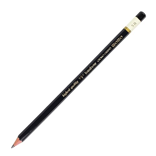 Tombow 51504 MONO Drawing Pencil, 5B, Graphite, 12-Pack